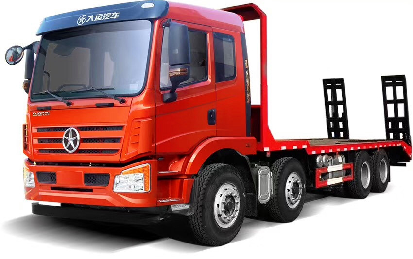 【33噸】大運(yùn)前四后八平板運(yùn)輸車(chē)