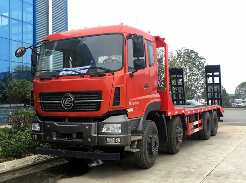 【35噸】程力前四后八平板運(yùn)輸車(chē)