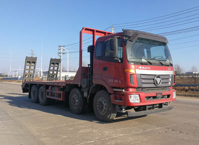福田歐曼前四后八平板運(yùn)輸車(chē)