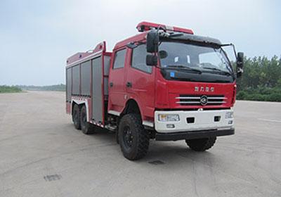 程力威牌CLW5120GXFGL35型干粉水聯(lián)用消防車(chē)