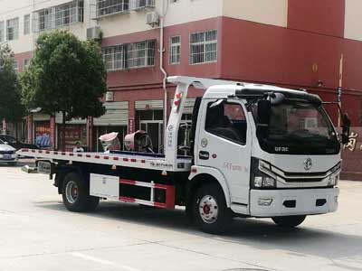 【京環(huán)】東風(fēng)多利卡D7一拖二清障車