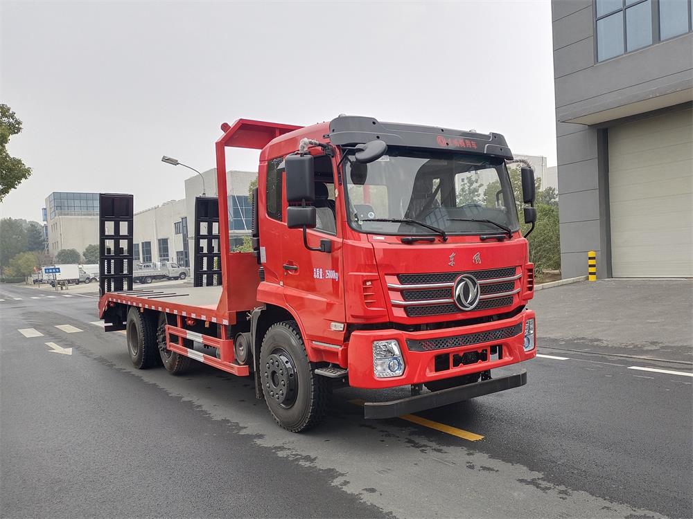 【國(guó)六】東風(fēng)D17提升橋平板運(yùn)輸車