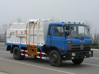 東風(fēng)多利卡側(cè)裝壓縮式垃圾車(chē)
