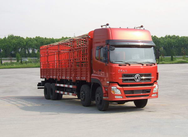 東風(fēng)天龍前四后八倉柵式運(yùn)輸車