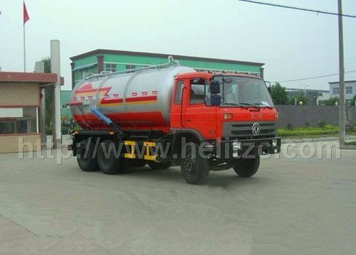 （17立方）東風(fēng)后雙橋吸污車